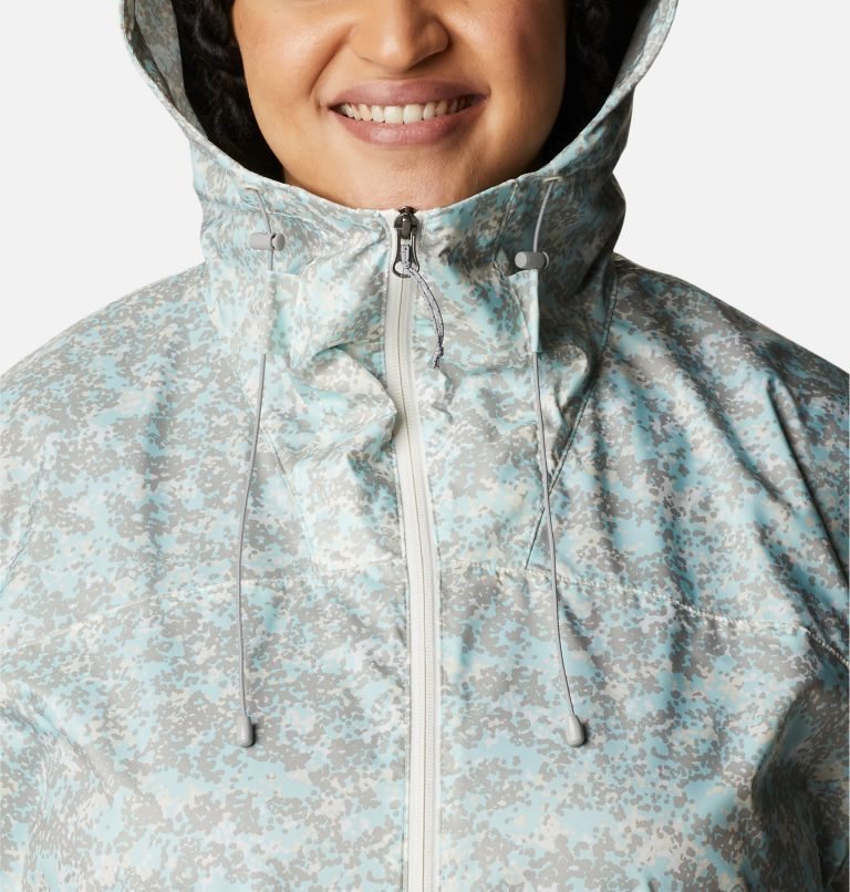 Women's Columbia Alpine Chill Windbreaker Jackets Green | Plus Size CA-DC385